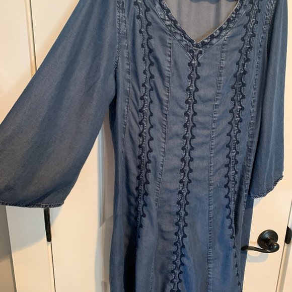 C Est. 1946 Tencil Embroidered Tunic/Dress Size XL - Picture 4 of 9